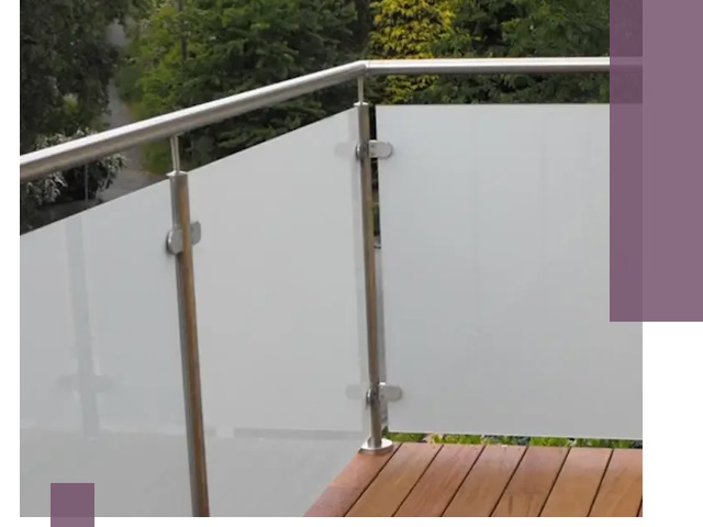 Алюминиевые парапеты для балконов и террас в Нягани