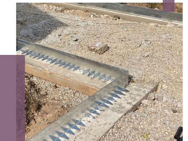 Нержавеющие бордюры в Нягани от 4787 руб. под ключ | ПРОЛЁТ-Нга