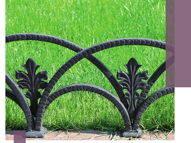 Декоративные металлические бордюры под ключ в Нягани