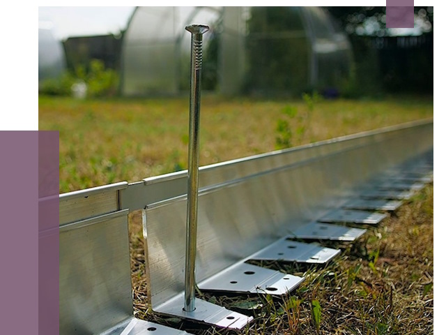 Металлические бордюры для газона в Нягани от 4278 руб. | ПРОЛЁТ-Нга