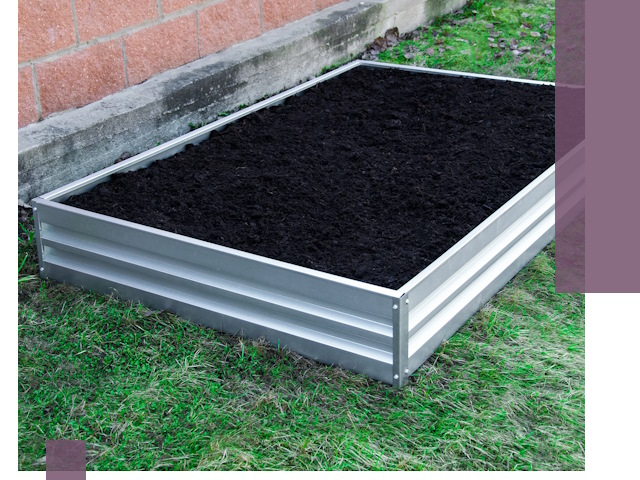 Металлические бордюры для грядок в Нягани: прочность и аккуратность