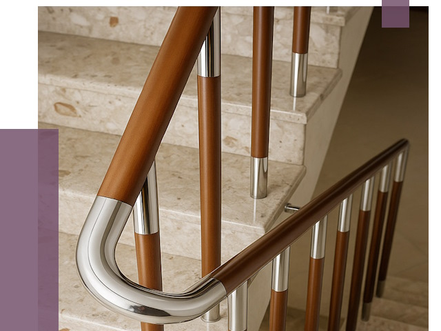 Монтаж поручней в Нягани от 9677 руб. монтаж под ключ | ПРОЛЁТ-Нга