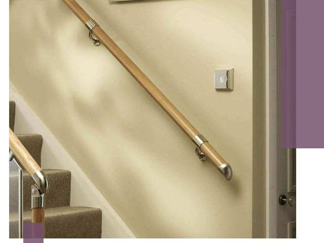 Монтаж пристенных поручней профессионально в Нягани