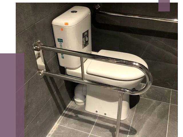 Поручни для санузлов в Нягани от 4278 руб.  | ПРОЛЁТ-Нга