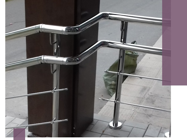 Монтаж поручней из нержавеющей стали в Нягани качественно и быстро